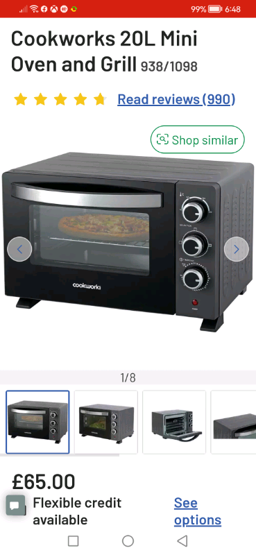 buy cookworks mini oven